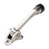 Stainless Steel Anti-collision Door Stopper Kick Down Door Holder Rubber Buffer Suitable for Homes Offices Punch Install
