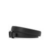 Daks Black Check Pattern Matte Buckle Automatic Belt Dbbe3e089bk