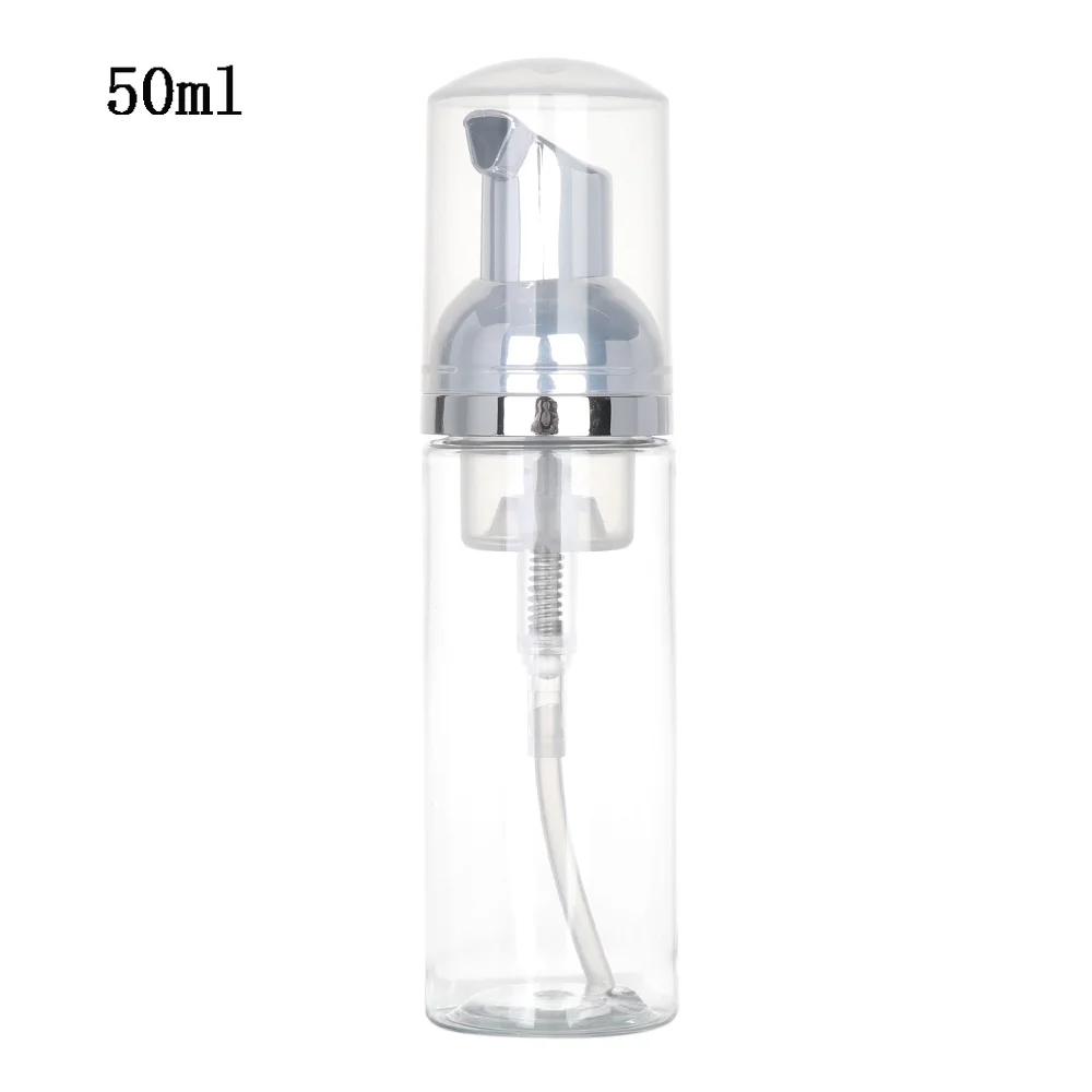 Foaming Bottle Plastic Foam Pump Bottle Empty Face Eyelashes Cosmetic Bottle Shampoo Shower Gel Soap Dispenser Home Bath Supply