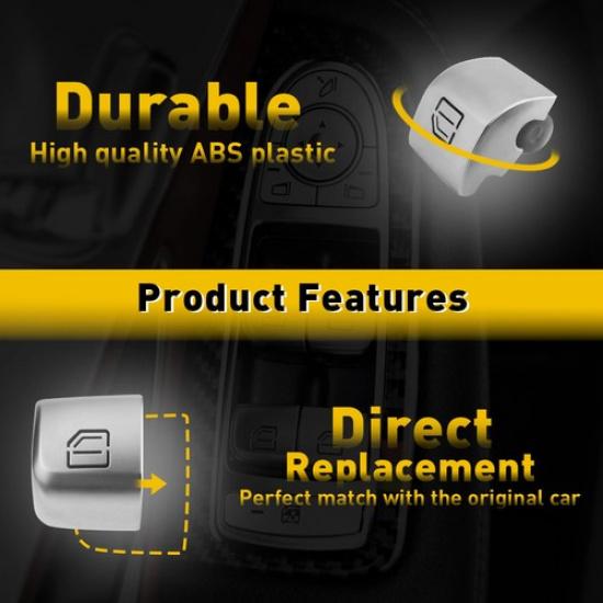 for Mercedes C300 GLC300 C350 Window C-Class Switch Repiar Cover SWITCH BUTTONS