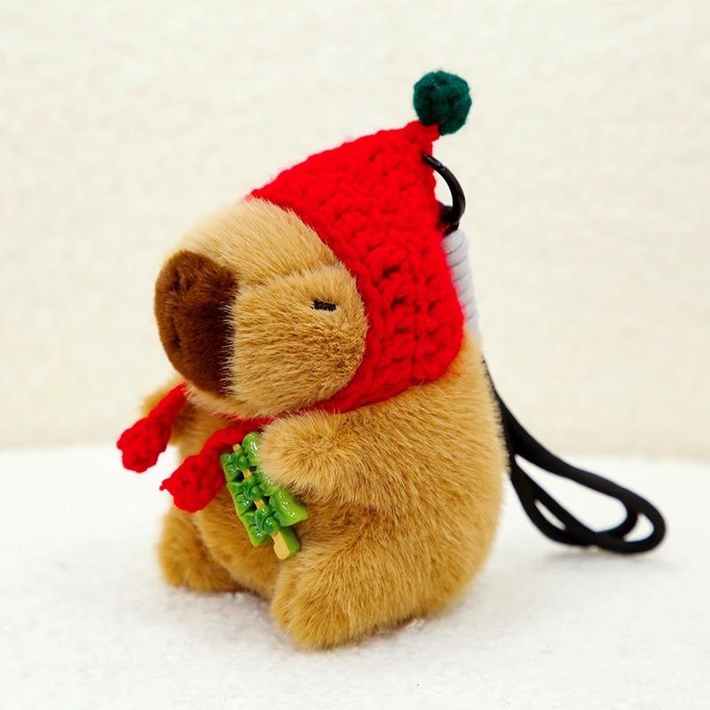

Capybara Collection Doll Doll Plush Toy Key Chain Birthday Gift Doll