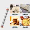 17-Inch Adjustable Stainless Steel Rolling Pin with Thickness Scale