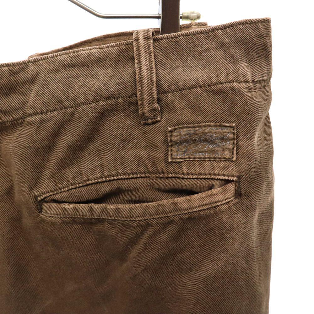 Polo Ralph Lauren Bavlněné kalhoty 34/32 Hnědé Pánské Použité