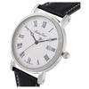 Mathey-Tissot City Leather Strap White Dial Quartz HB611251ABR Men's Watch