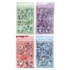 Graceful Butterfly Shadow: Transparent Die-cut PET Waterproof Stickers for DIY Journals & Decorations