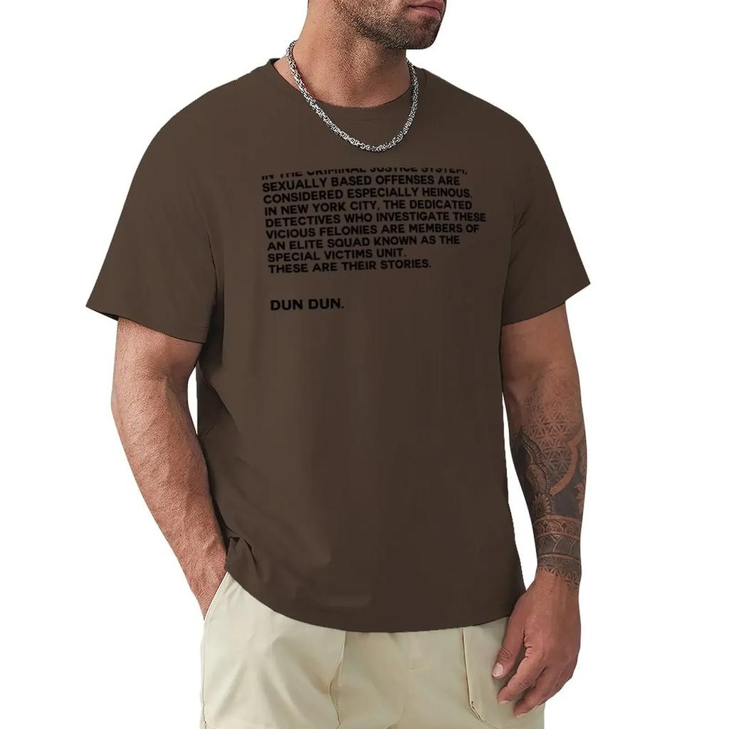 law and order svu intro T-Shirt boys animal print tees funny t shirts blacks boys whites black t-shirts for