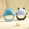 Color Kids 1PCS Cat Shape Silicone Glove Teether Removable Chewing Toy for Babies Toddlers Nursing Molar Sensory BPA Free