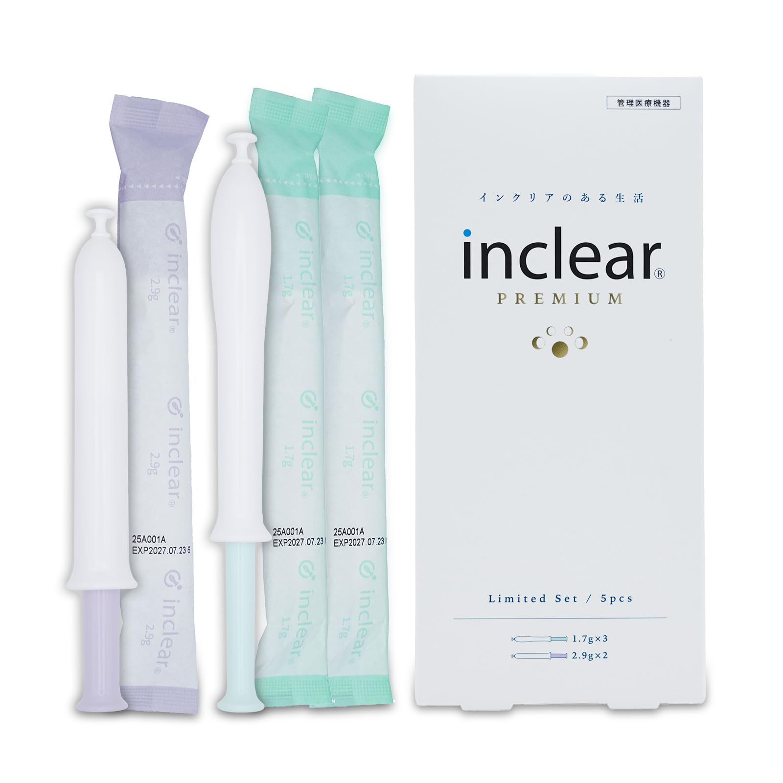 Р�РЅС‚РёРјРЅС‹Р№ РёСЂСЂРёРіР°С‚РѕСЂ Inclear Premium РћРіСЂР°РЅРёС‡РµРЅРЅС‹Р№ РЅР°Р±РѕСЂ РњРµРґРёС†РёРЅСЃРєРѕРµ РёР·РґРµР»РёРµ x 3 x 2 С„Р»Р°РєРѕРЅР° Р¤Р»Р°РєРѕРЅС‹ РїРѕ 1,7 Рі, 2,9 Рі