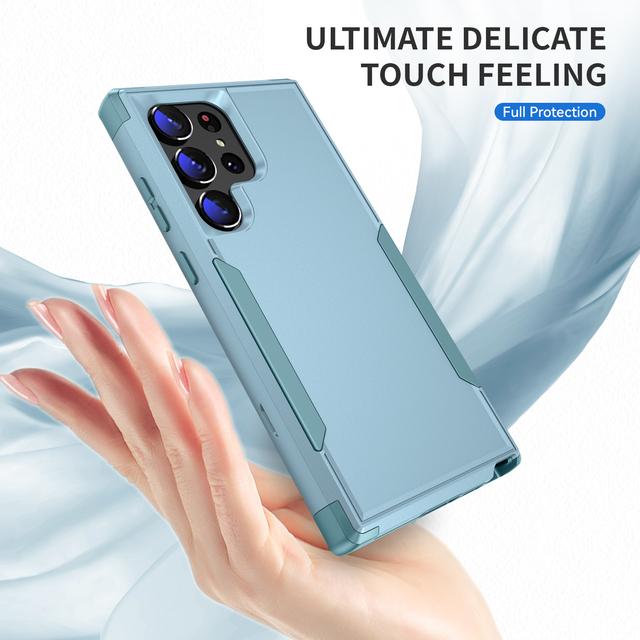 Anti -Drop Cell Phone Coque Shockproof Case For Samsung Galaxy S23 Ultra 5g S22 Plus S21 Fe S 23 22 Hybrid Protection Cases