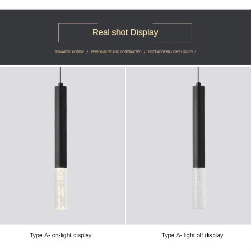 Bedroom Chandelier Nordic Style Simple Bedside Lamp New Net Red Living Room Dining Room Entrance Bar Personality Creative Lamps