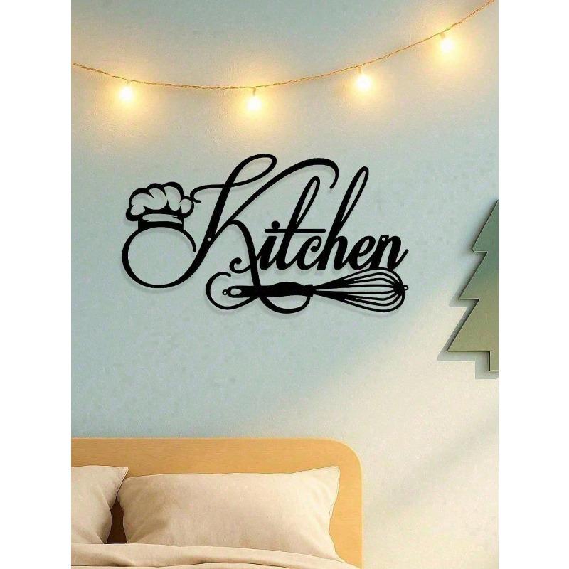 Vintage Farmhouse Metal Wall Art Rustic Kitchen Sign Country Living Room Decor Housewarming Gift
