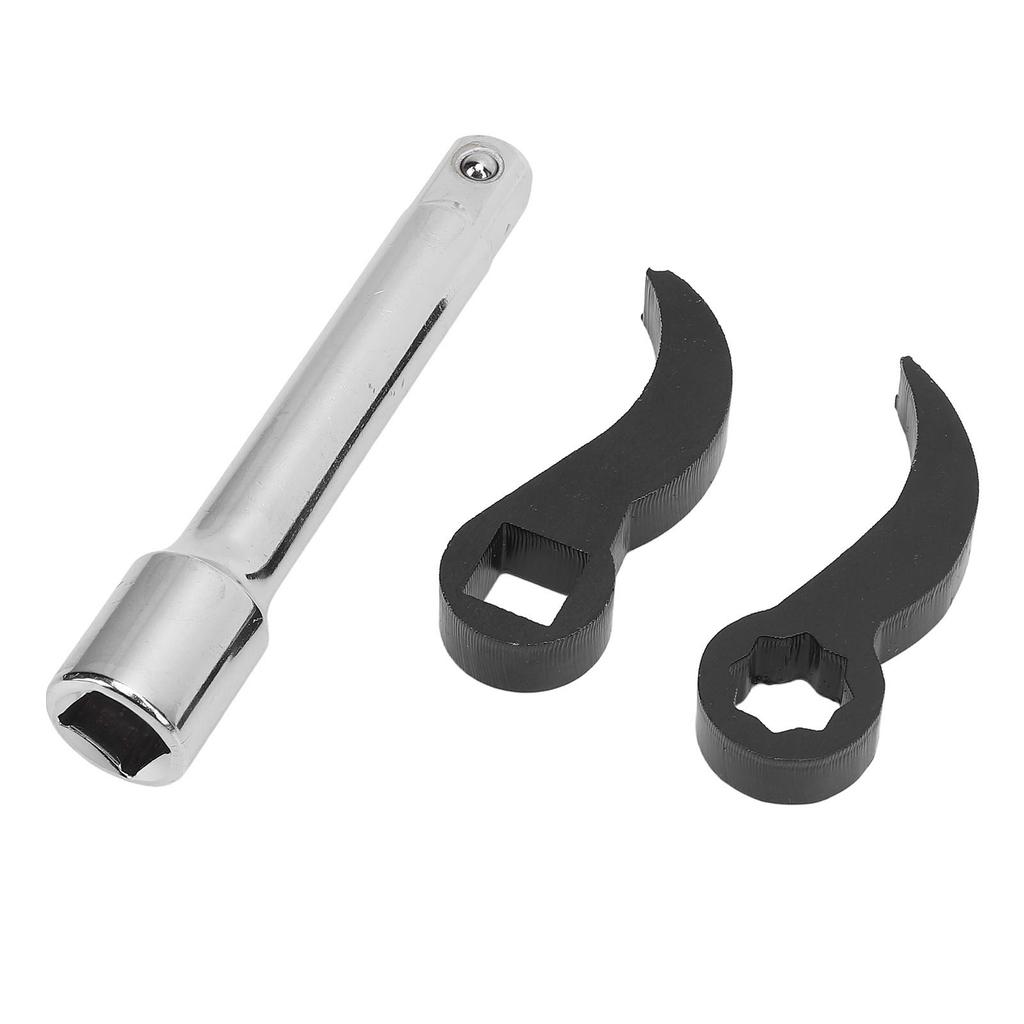 3-teiliges Hebelstangen-Schlüsseladapter-Set Quadratisch und Sternförmig Hebelstange 12 Zoll Antriebsschlüssel-Adapterkopf-Set
