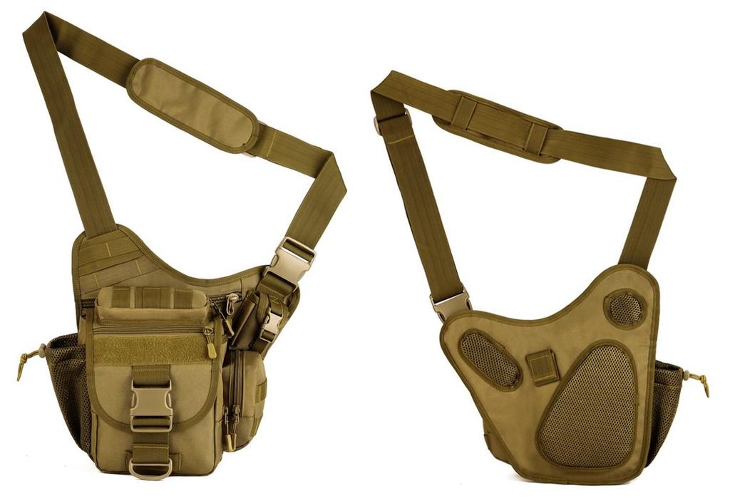 [PHOENIX IKKI] Large Capacity DSLR Camera Bag, 8 Colors, Camouflage, Waterproof, Shockproof, Outdoor One-Shoulder Bag, Multifunctional Camera Case, Bl