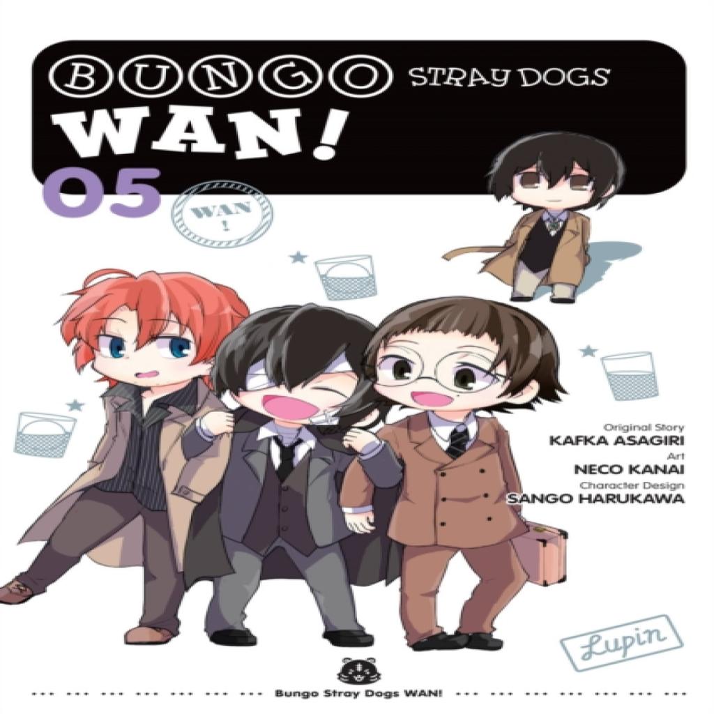 Bungo Stray Dogs Wan Vol. 5 by Sango Harukawa Paperback Book 9781975340353