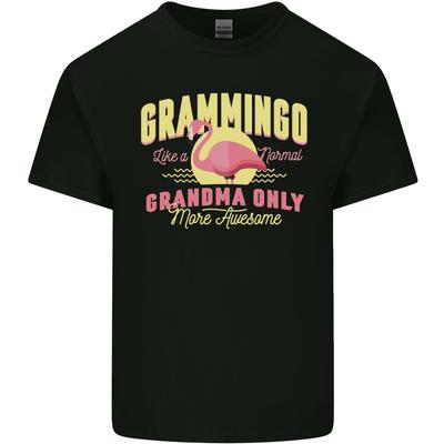 Gramingo Funny Grandma Flamingo Unisexs Light Cotton TShirt
