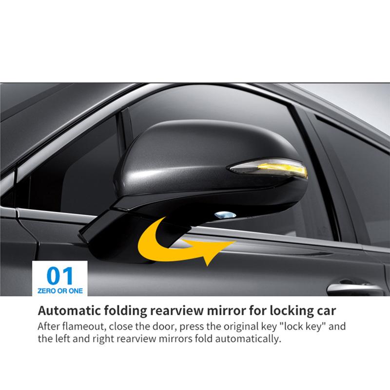 Forten Kingdom Car Auto Rear Mirror Close Open System Module For Toyota Fortuner Hilux 2016-2024 Rear View Mirror Fold Unfold