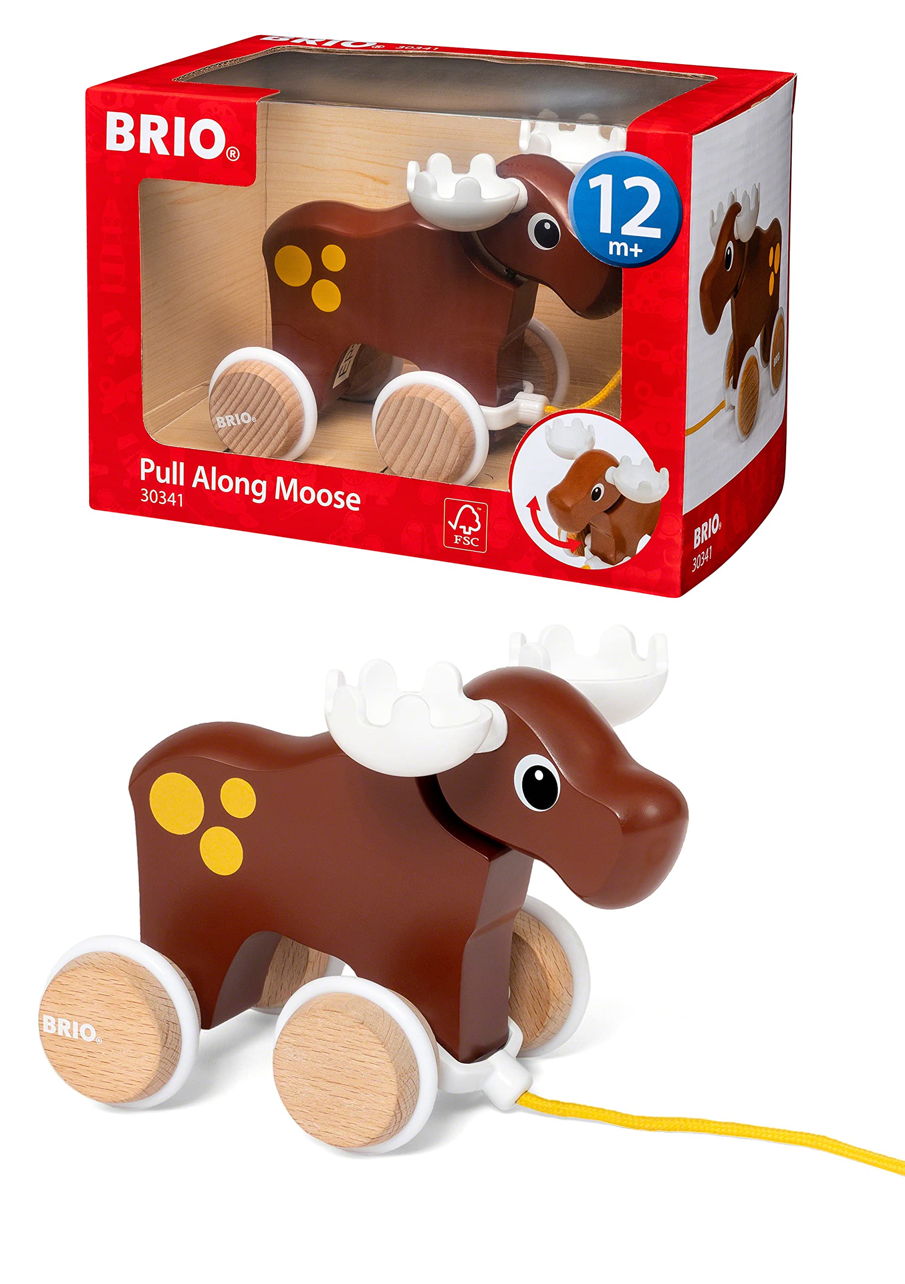 

BRIO Тянущийся Игрушечный Мусс 30341