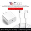 iPhone 17 Charger Set: PD30W Charging Head & PD20W Fast Charging Cable, 3C Certified