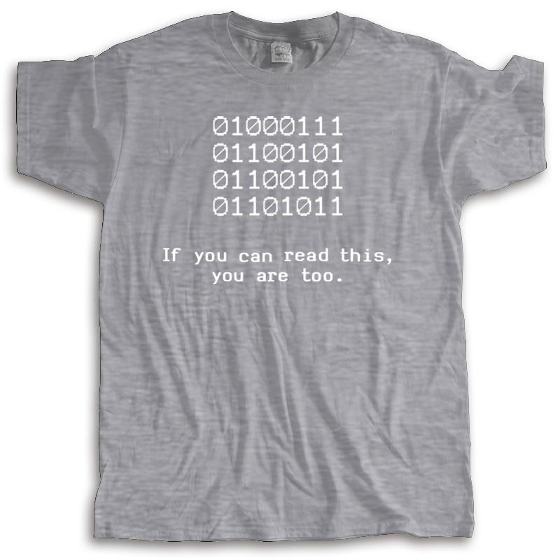 

Tshirt men summer top tees Men Binary Bit T Shirt ASCLL Men cotton Fashion Java Programmer unisex t-shirt loose style tops 4XL