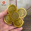 Metal Feng Shui Statue Pendant Mountain Ghost Flower Coins Attract Wealth and Wealth, Heavenly Official Blessings 4 colors Origi