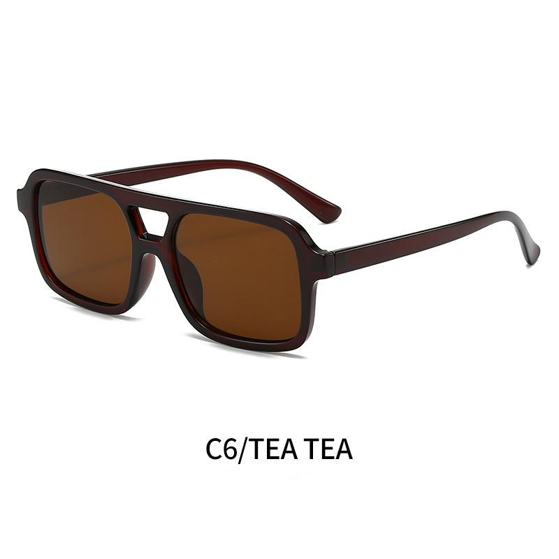 Women'S Sunglasses Street Photos Uv400 Sunglasses Square Sunglasses Multi-Color Options For Summer Essentials Fashion-Conscious