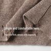 SHANSHAN Men's Merino Wool Cashmere Silk Blend Polo Sweater