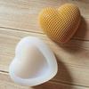 New Handmade Mold Weaving Love Silicone Mold DIY Heart-shaped Candle Soap Plaster Cake Chocolate Baking Valentines Day Gift