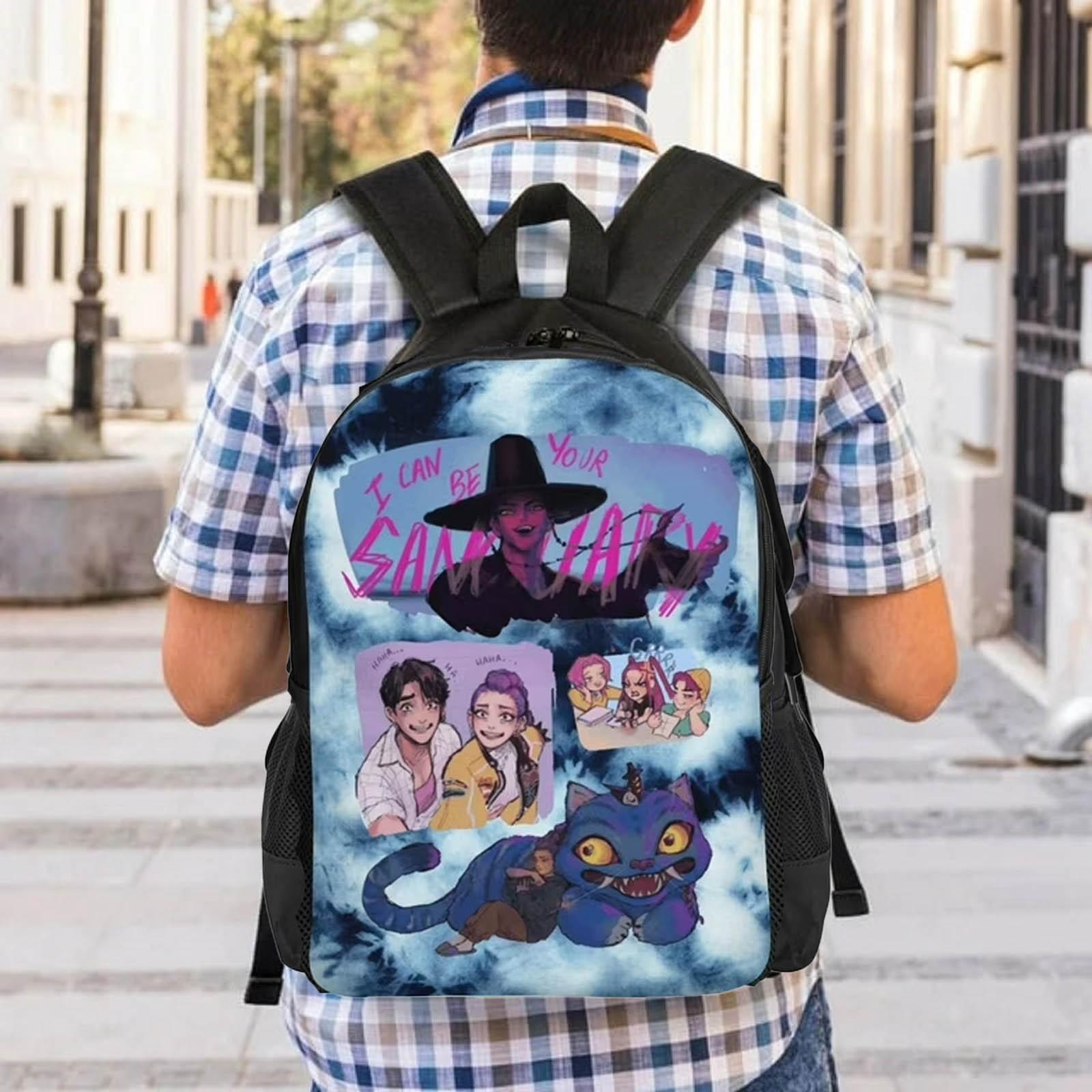 

Школьные ранцы Рюкзаки с героями мультфильмов для начальной школы Детские сумки Рюкзаки большой вместимости One Size чёрный