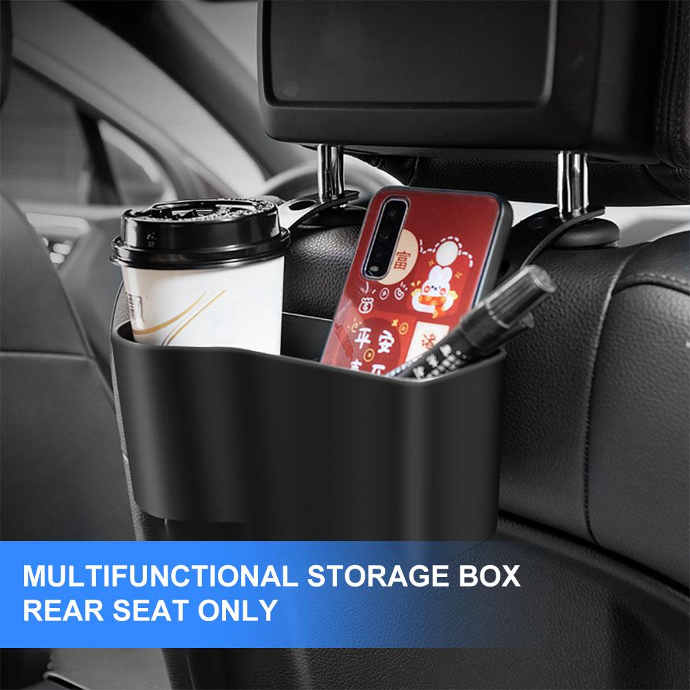 Durable Auto Drinks Holders Hook Design Multifunctional Cup Holder Large Bearing Capacity Back Seat Cup Holder for Universal Car