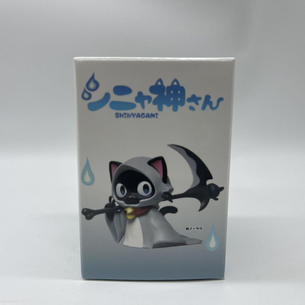 New Product In Stock Cat Blind Box Carrying Death Scythe Cute Figurine Desktop Ornament Birthday Surprise Gift For Girls