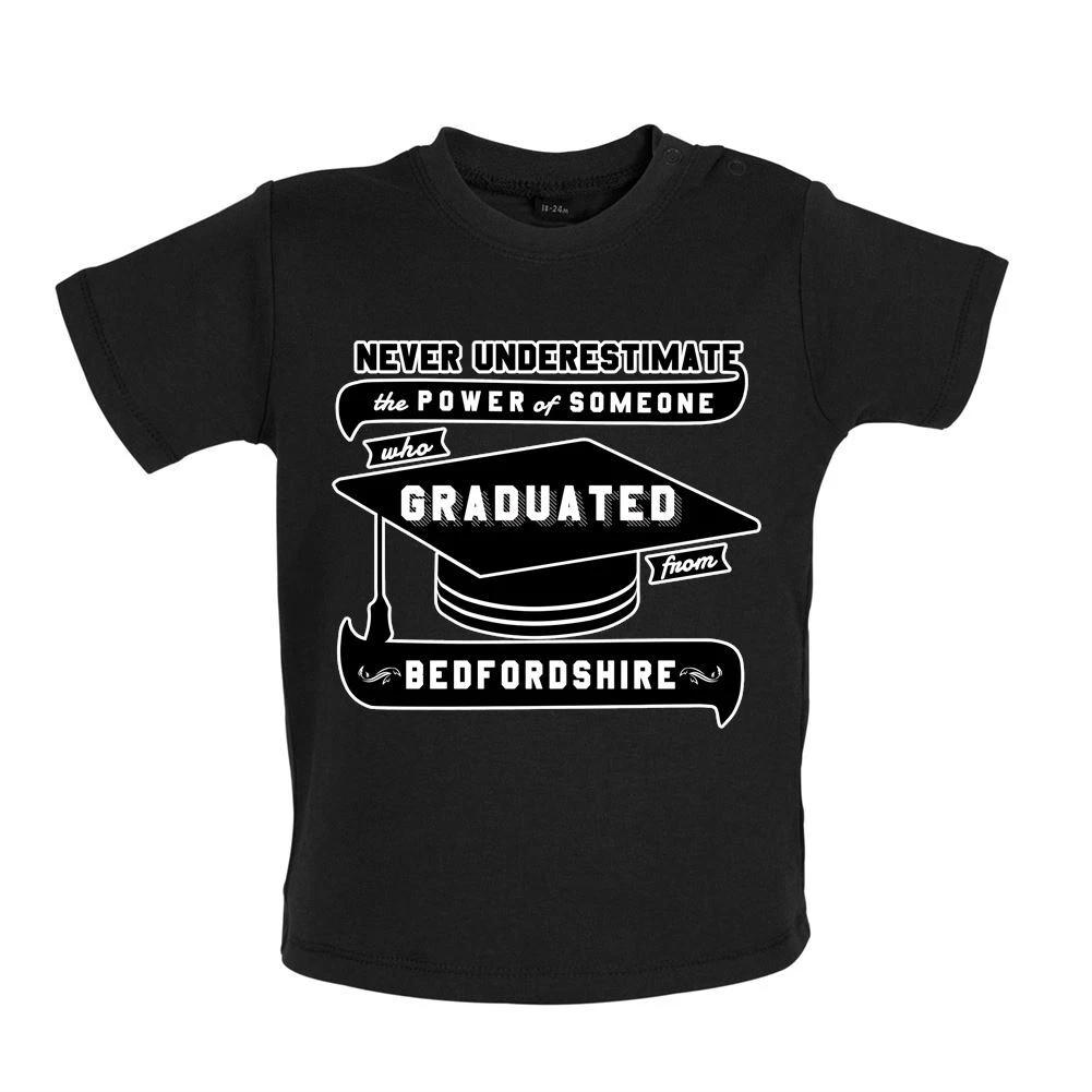 Bedfordshire Graduate - Baby Kids Boys Girls Unisex T-Shirt / Babygrow - Uni Student Grad University SU 110