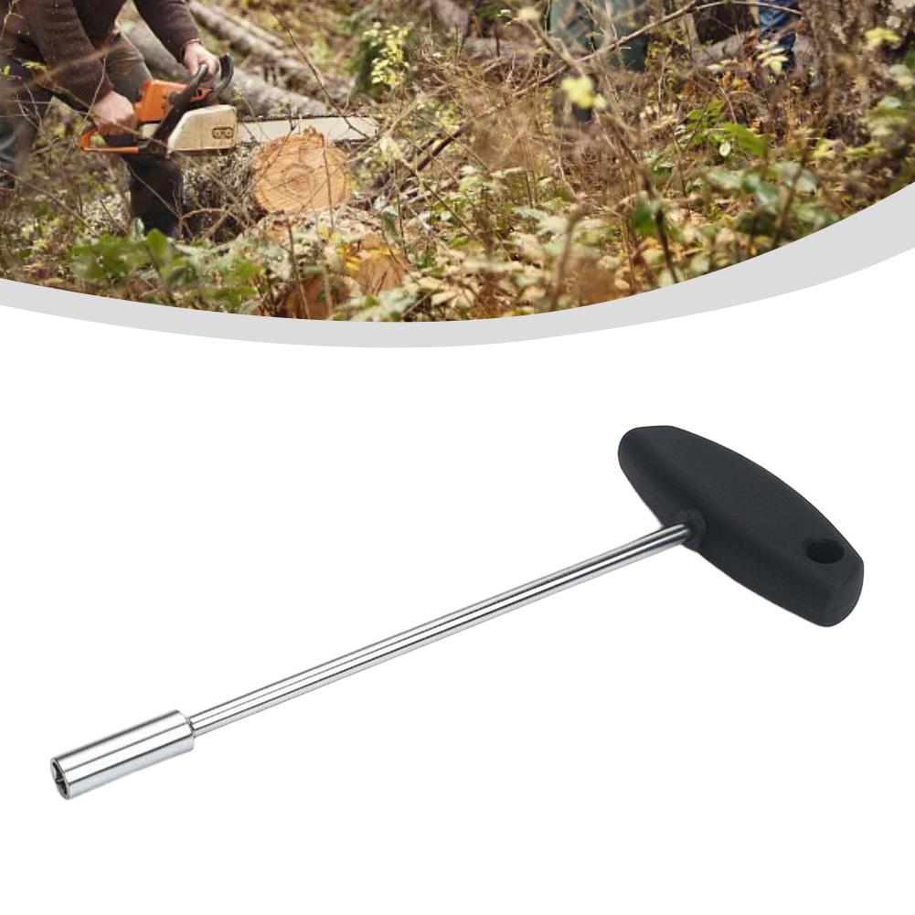 Chainsaw Socket 8mm T-handle Wrench Steel Construction Ergonomic Handle Design T-handle Socket Wrench For Chainsaws China Mainland