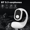 Bluetooth 5.3 Bluetooth Earphones Ear Hook Design Single Music Earbuds Travel Use