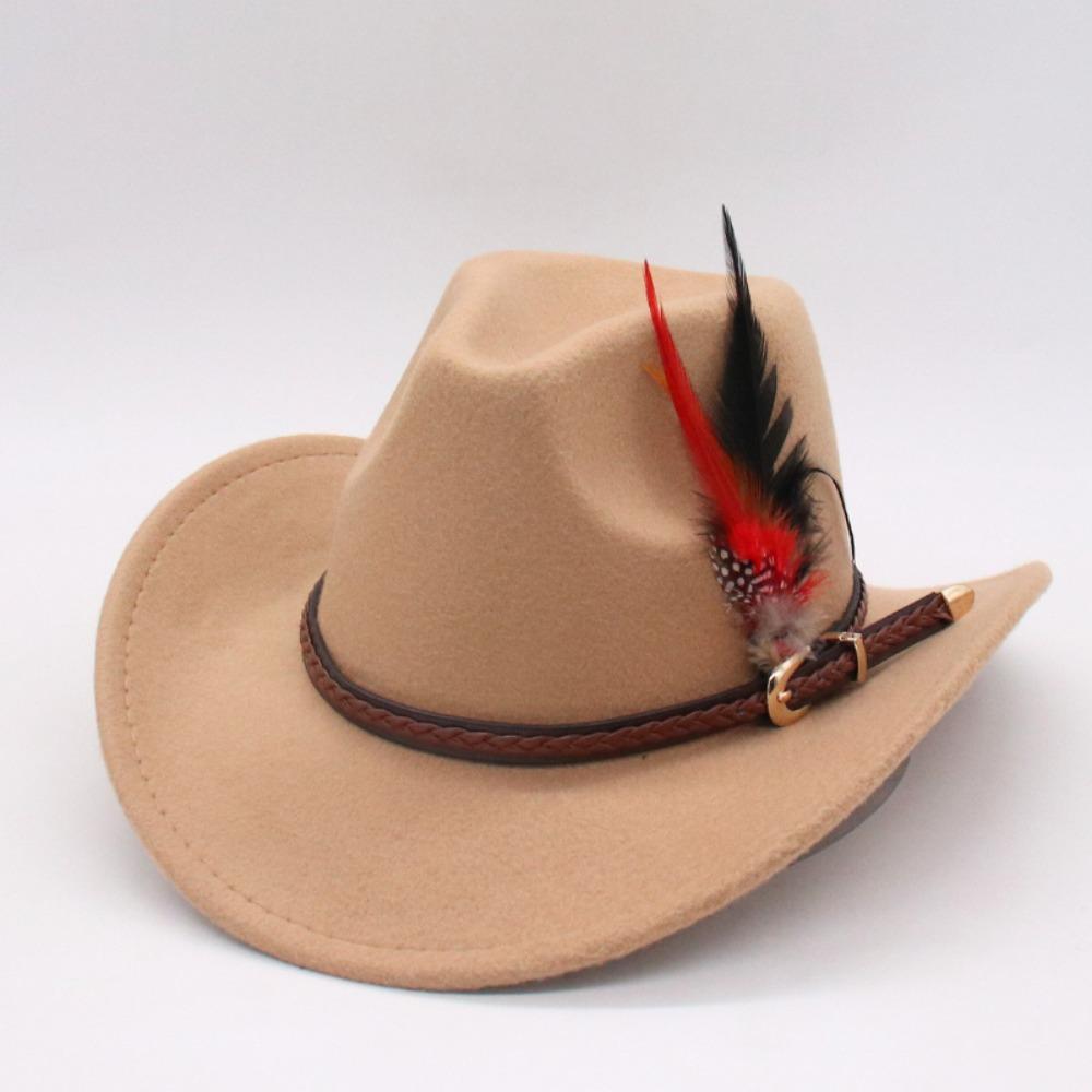 Fedora Hat Topper Hat Upturned Edge Jazz Hat Fashion Show Hats  Cowgirl Party Decorations