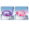 Set Maschera e Boccaglio Occhiali Anti-Appannamento Impermeabili Occhialini da Snorkeling Professionali Protezione UV Bambini Occhiali da Surf Spiaggia