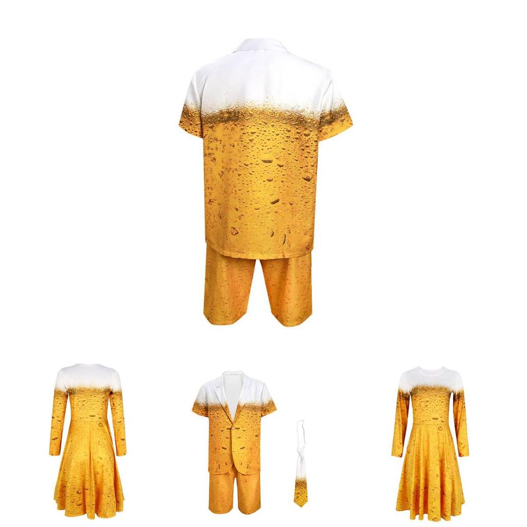 Oktoberfest Cosplay Costume For Men With Polyester Stage Wear For Halloween And Party Use