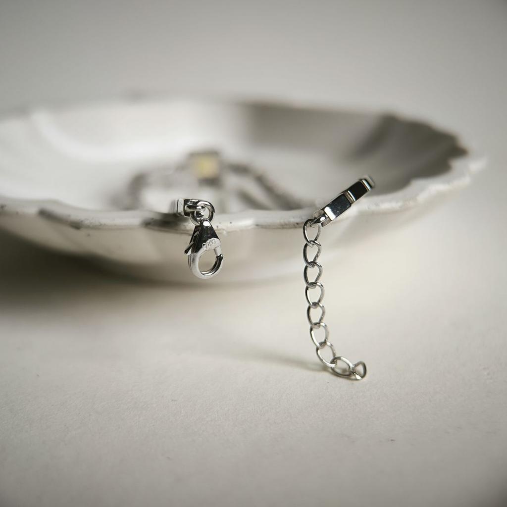 Серебряный браслет с цитрином nano 7.51ct, вес изделия 7,95 гр (2190769)