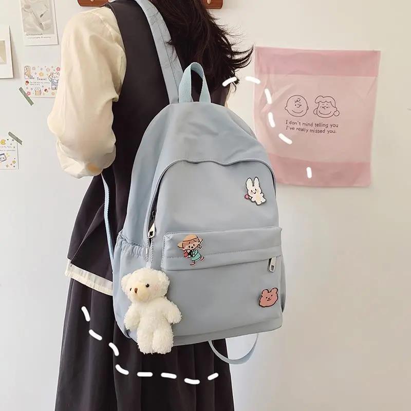 Capacity Backpack Large Shoulder Bag College Students High Unisex Schoolers
