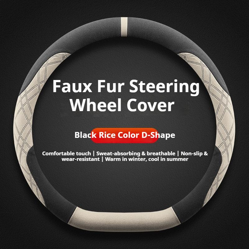 Breathable Car Steering Wheel Cover For BYD Seagull Dolphin Yuan PLUS Qin PLUS DM-i Qin L Song Pro DM-i Song PLUS Seal 07 Han EV