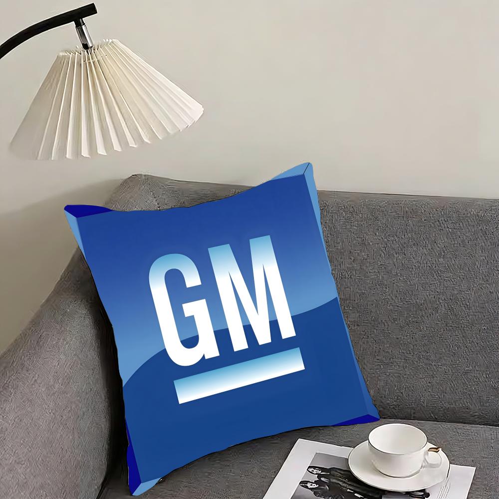 GGeneral MMotors Cushion Cover Pillowcase Ultra Soft Skin Friendly Fabric Cloud Like Comfort Concealed Zipper