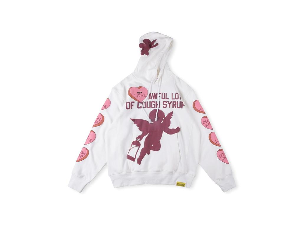 24FW American Street Style Skull Rhinestone Zip-Up Hoodie Sweatshirt with Large Logo