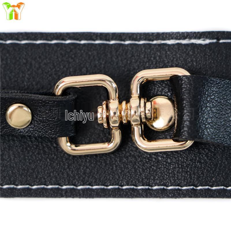 Spot PU Leather Waist-Hanging Lanyard for Gloves, Scarf, and Towel