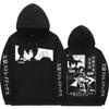 Anime Long Sleeve Unisex Women Sweatshirt Unisex Streetwear Bungo Stray Dogs Dazai Osamu Nakahara Chuuya Hoodie Unisexs Graphic Hoodies