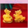 Exquisite New Year Resin Dragon Figurine For Unique Chinese Zodiac Decor