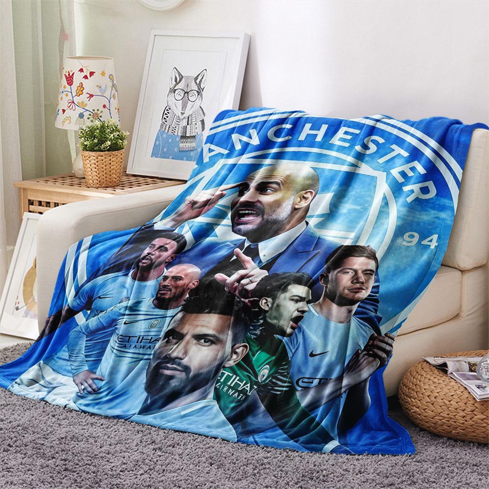 Brave MCFC Warriors Blanket, High quality Comfortable for All Seasons, Home Decor, Warmth and Comfort