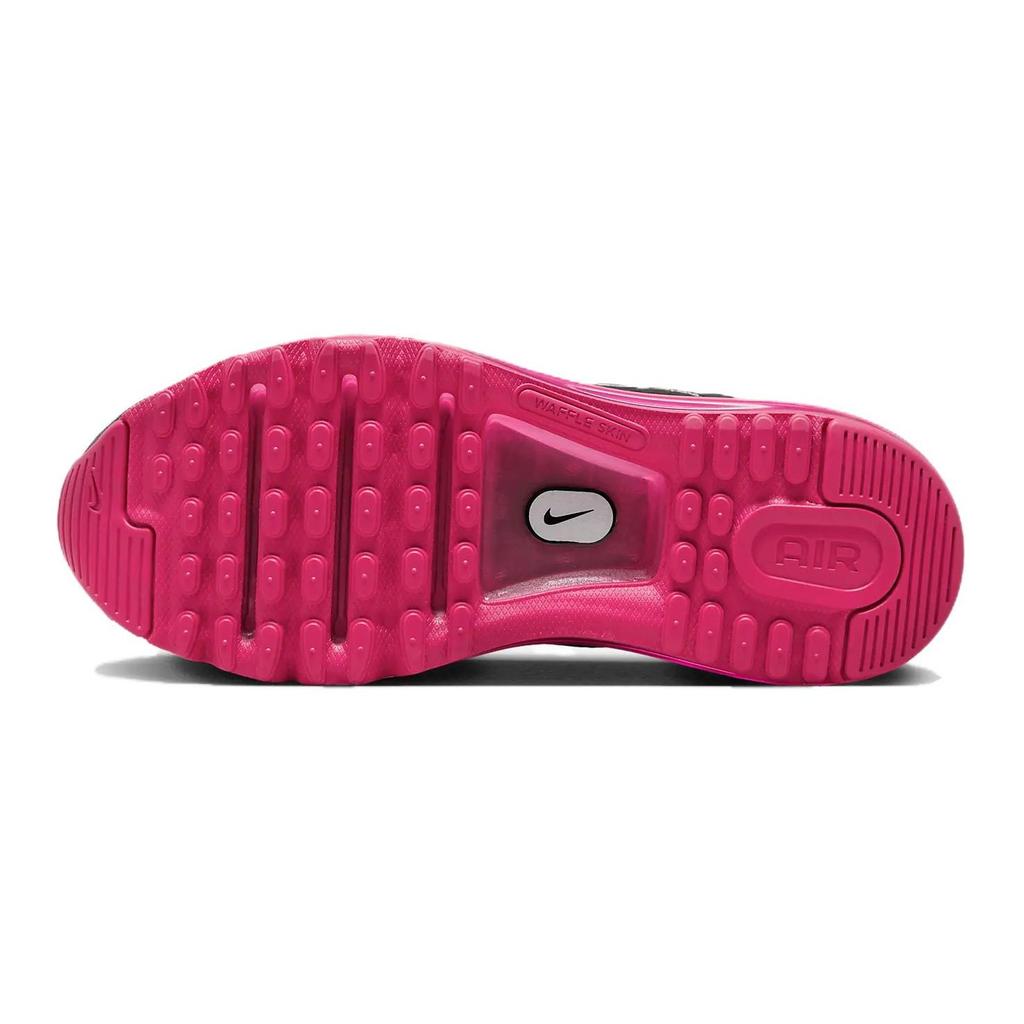 Nike Air Max 2013 GS Black Fusion Pink Kids Sneakers Dark-Grey Metallic-Silver 555753-001