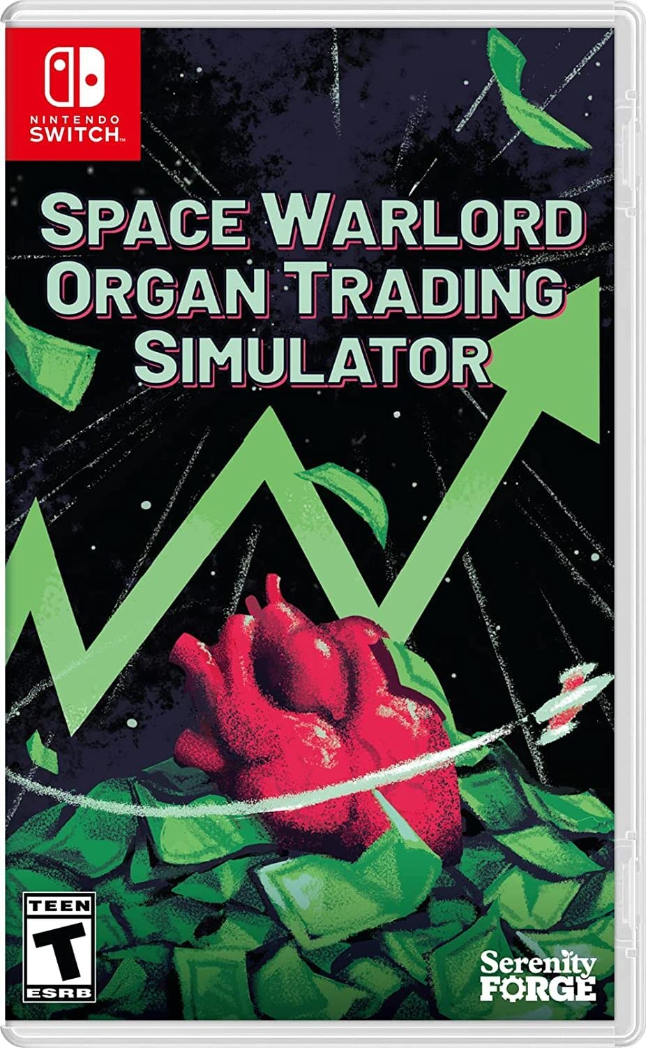 

Симулятор торговли органами Space Warlord Premium Physical Edition North Switch - (Импорт Америка) – красный