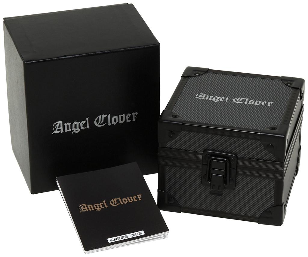 Angel Clover Exventure-SENSE Exclusive EV46BBK-BD Men's Watch Black Stainless Steel Quartz 46MM