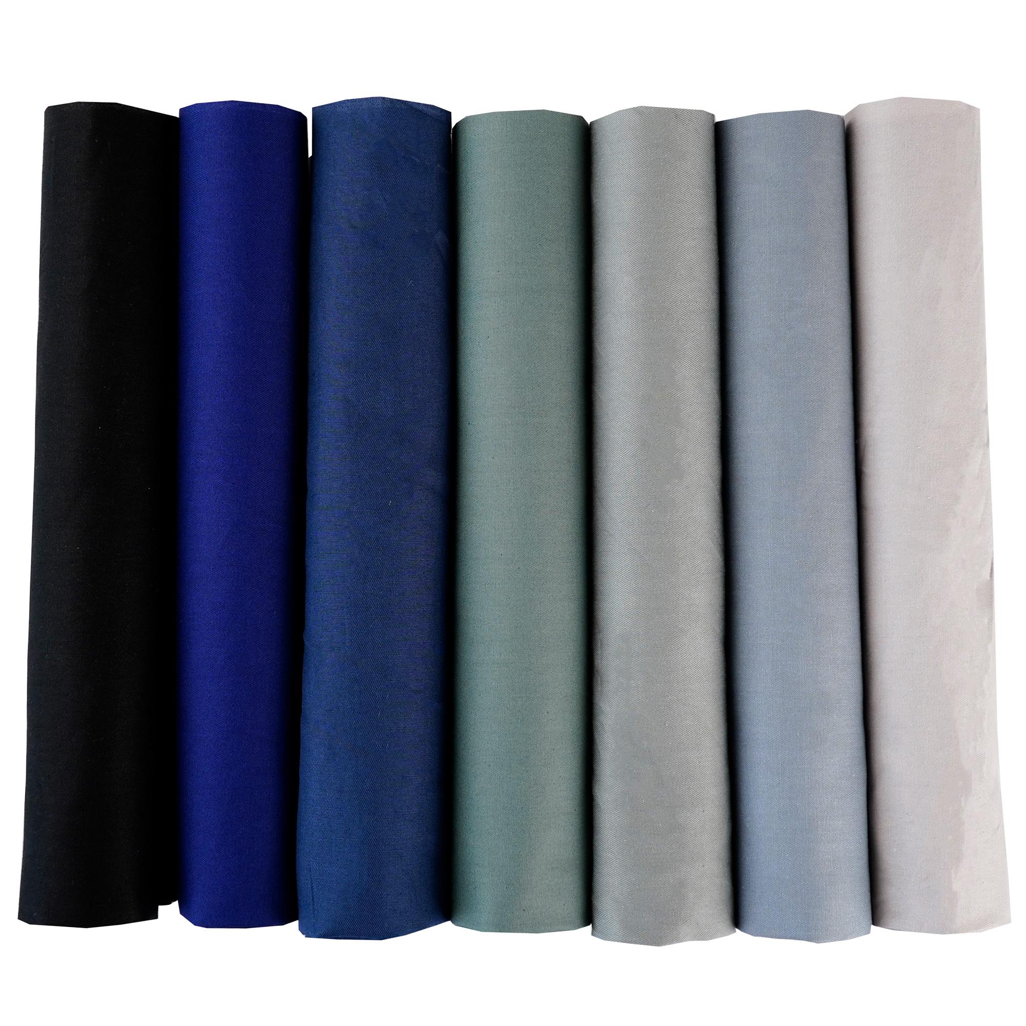 

7PCS 25 x 25cm/50 x 50cm Squares Cotton Craft Plain Fabric Cloths for DIY Bundle Patchwork Quilting Sewing Scrapbooking Artcraft 7PCS of 25x25cm
