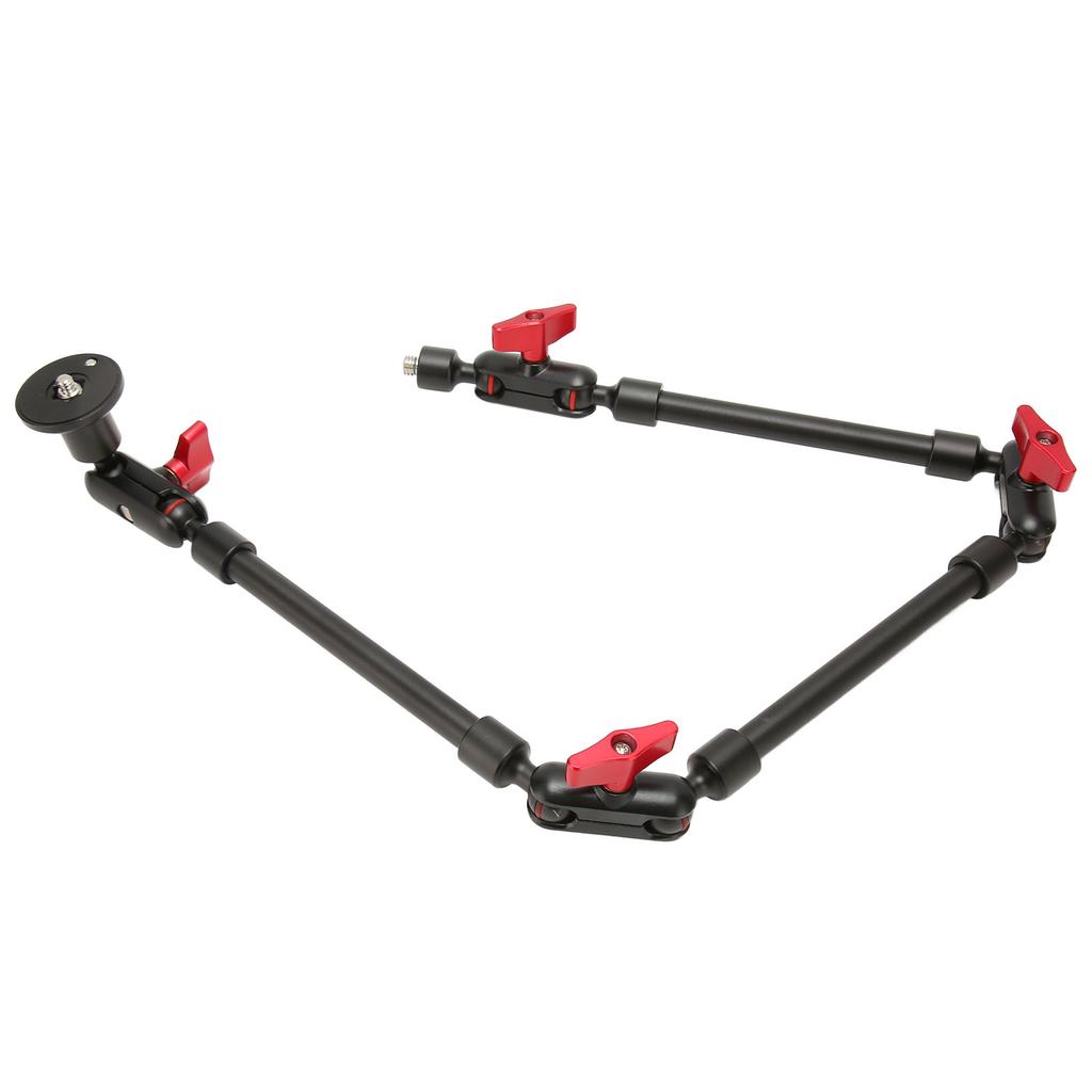 31in Adjustable Articulating Arm with 1 4in 3 8in Thread Articulating Arm Camera Mount 360 Degree Rotation for Camera